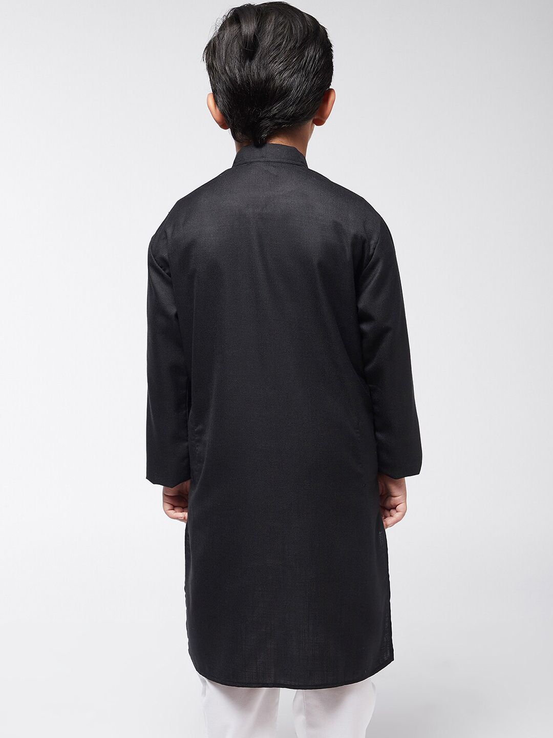 SOJANYA Boys Black Kurta