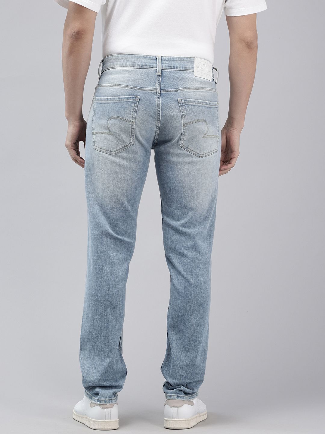 SPYKAR Men Rovers Mildly Distressed Heavy Fade Stretchable Jeans