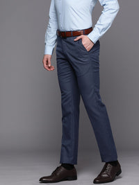 Raymond Men Solid Slim Fit Trousers