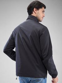 SPYKAR Men Solid Mock Collar Sporty Jacket