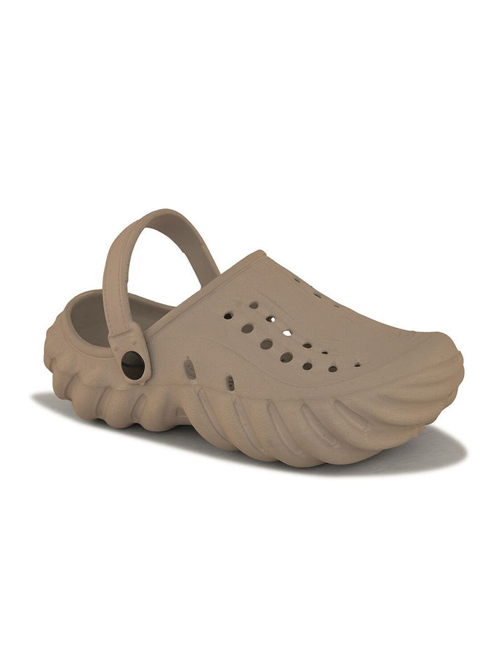 HRX by Hrithik Roshan Men Brown Self Design Clogs