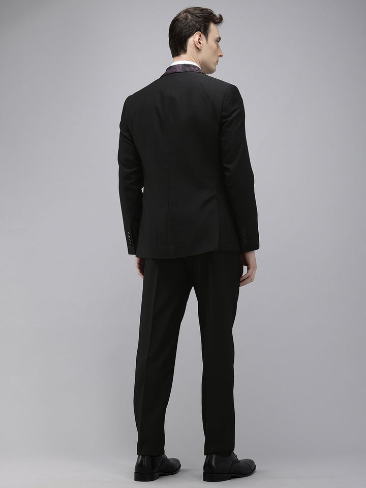 Park Avenue Notched Lapel Single-Breasted 3 Piece Suits