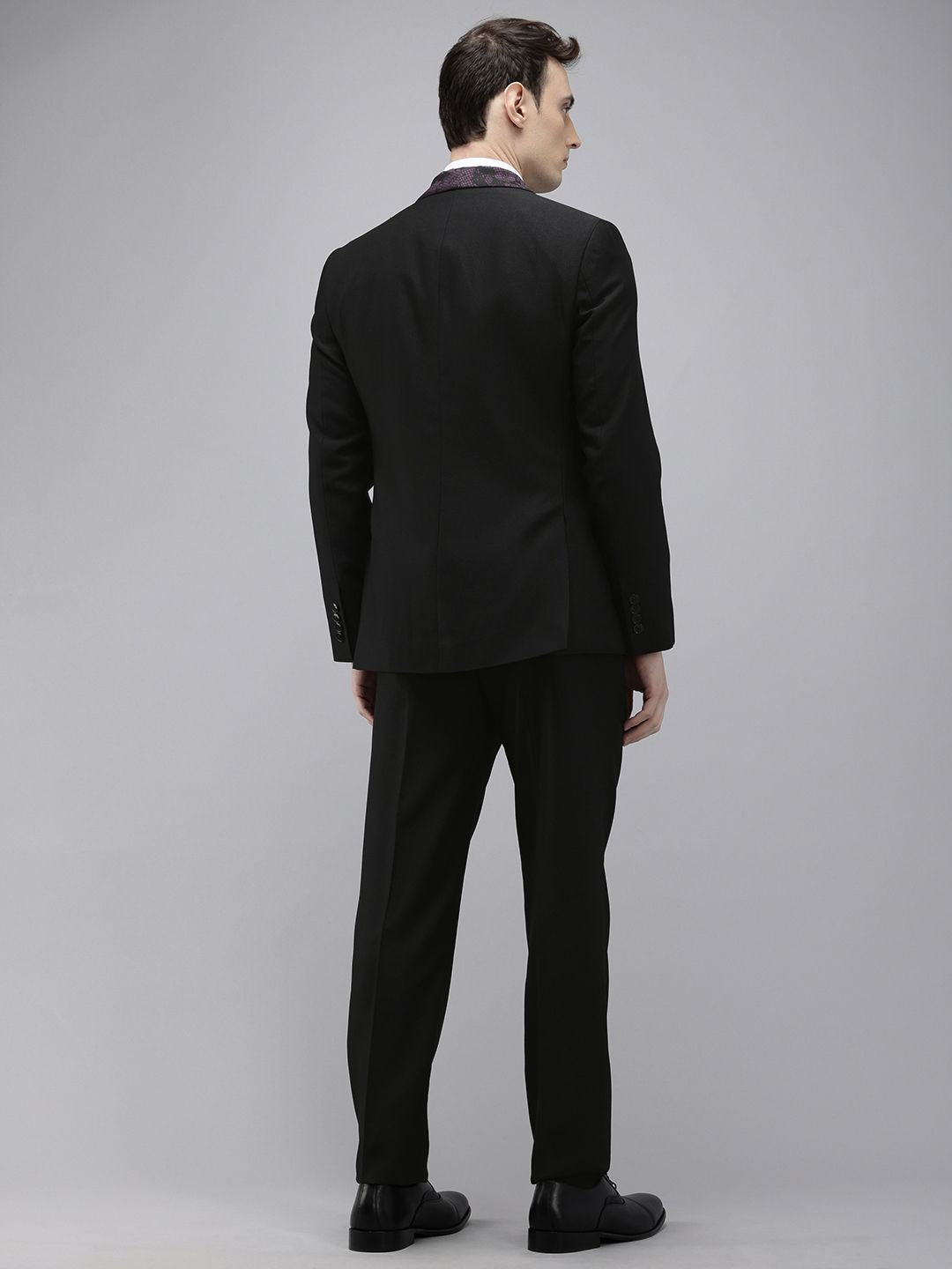 Park Avenue Notched Lapel Single-Breasted 3 Piece Suits