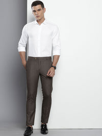 The Indian Garage Co Self-Checked Slim Fit Smart Casual Shirt