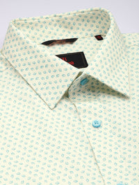 Raymond Slim Fit Tropical Printed Formal Shirt