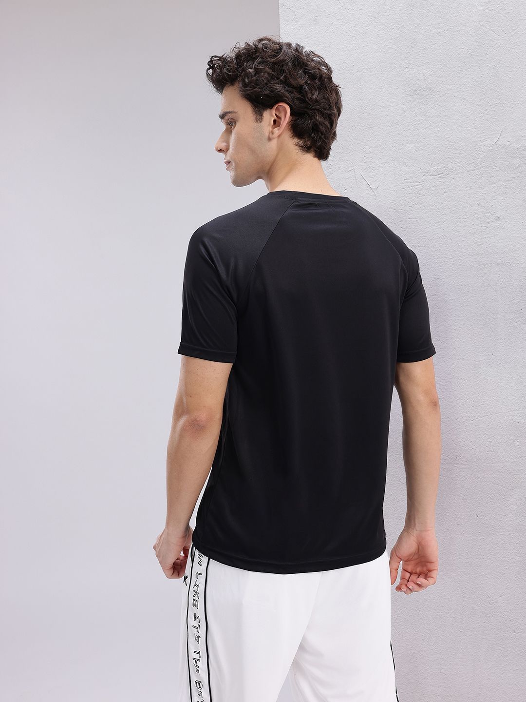 HRX by Hrithik Roshan Brand Logo Print Rapid-Dry Football T-shirt