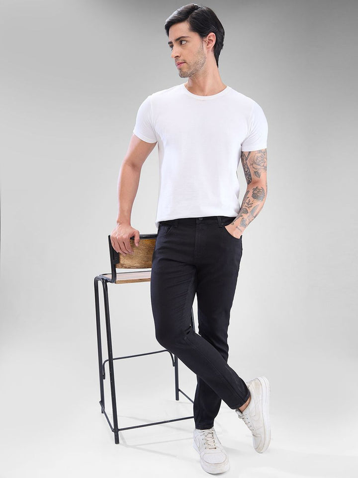 Spykar Men Slim Fit Clean Look Jeans Regingable