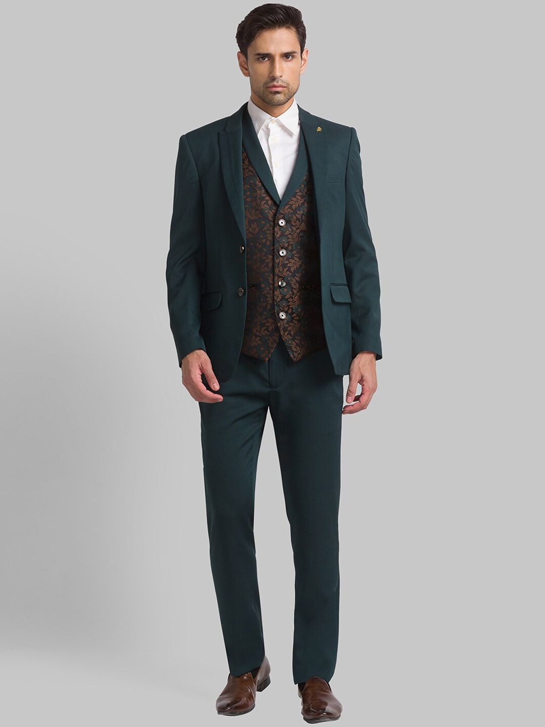 Raymond Men Single-breasted tiga keping formal
