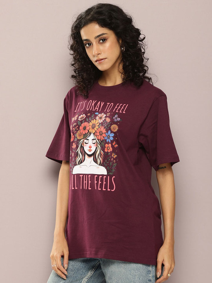 DILLINGER Printed Oversized Pure Cotton T-shirt
