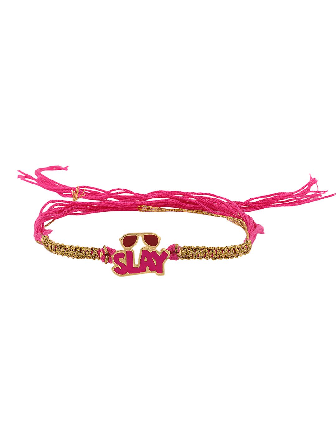 Voylla Slay Swag Design Thread Rakhi