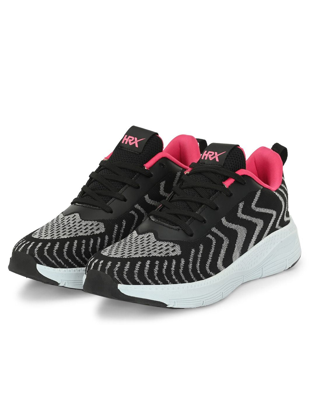 HRX by Hrithik Roshan Women Black Memory Foam Technology Running Shoes
