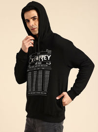 Being Human Men Printed Pure Cotton Hooded Sweatshirt