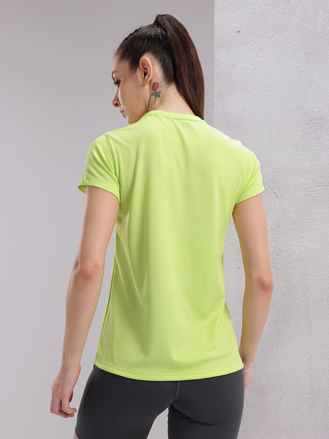 HRX by Hrithik Roshan Couple Collection Printed Rapid-Dry Running T-shirt