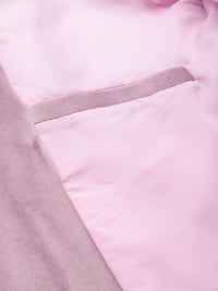 DressBerry Notched Lapel Collar Overcoat