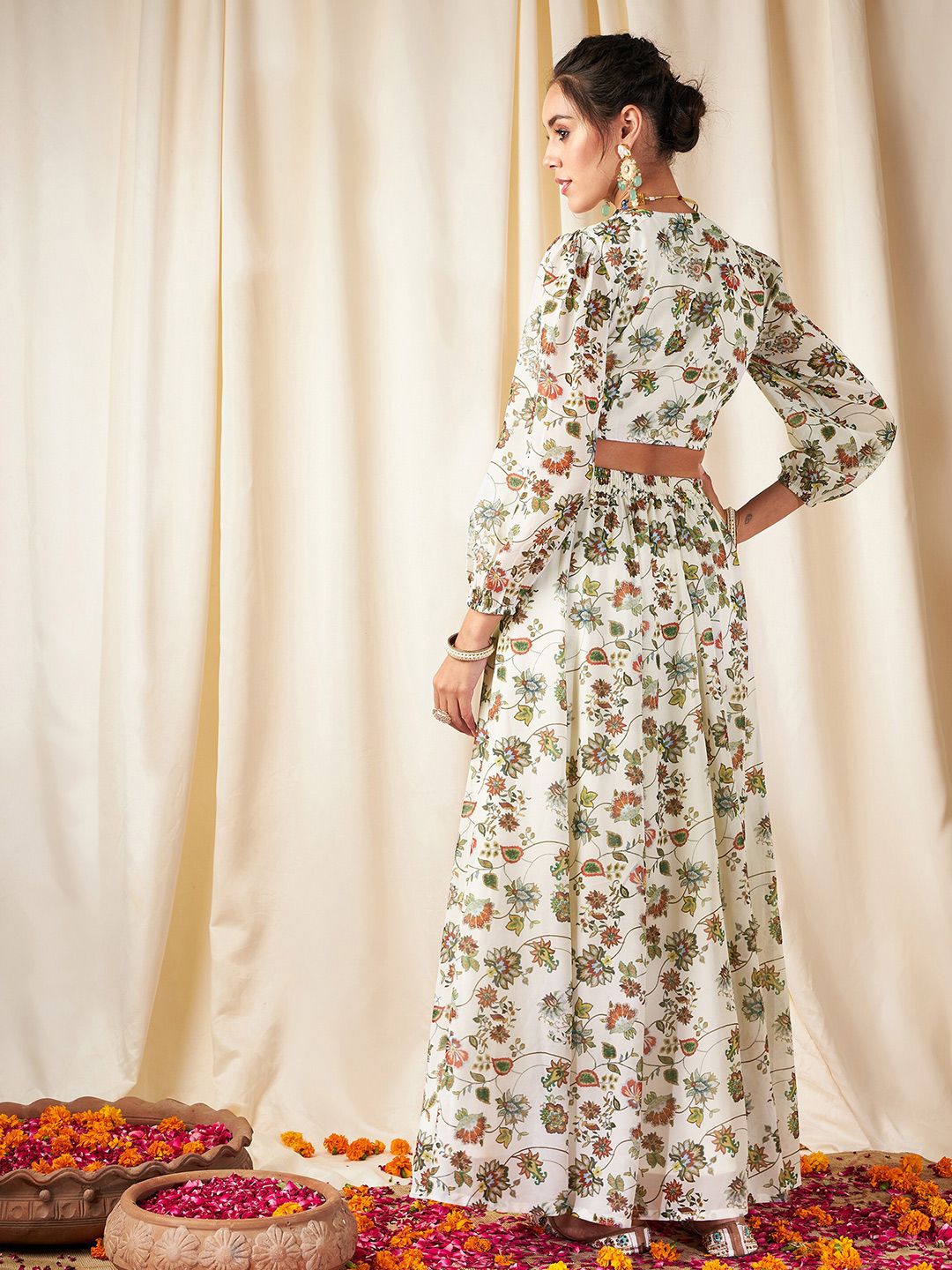 Shae by SASSAFRAS Printed Ready to Wear Lehenga & Choli