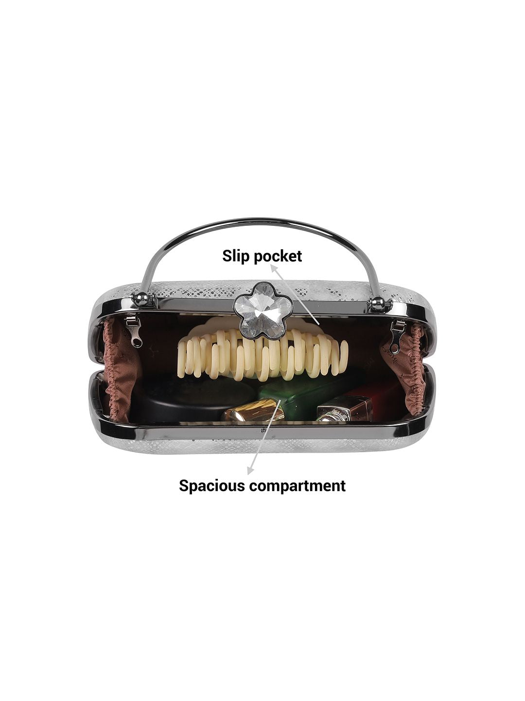 Mochi Embellished Purse Clutch