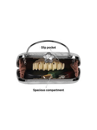 Mochi Embellished Purse Clutch