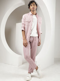 RARE RABBIT Men Lyte Mid-Rise Slim Fit Trouser