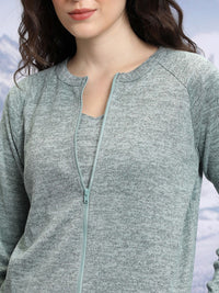 Tokyo Talkies Sleeveless Top & Jacket With Trousers