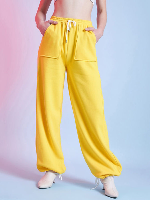 STREET 9 Women Cotton Relaxed Loose Fit Trousers