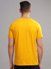 ADRO Men Typography Printed Applique T-shirt