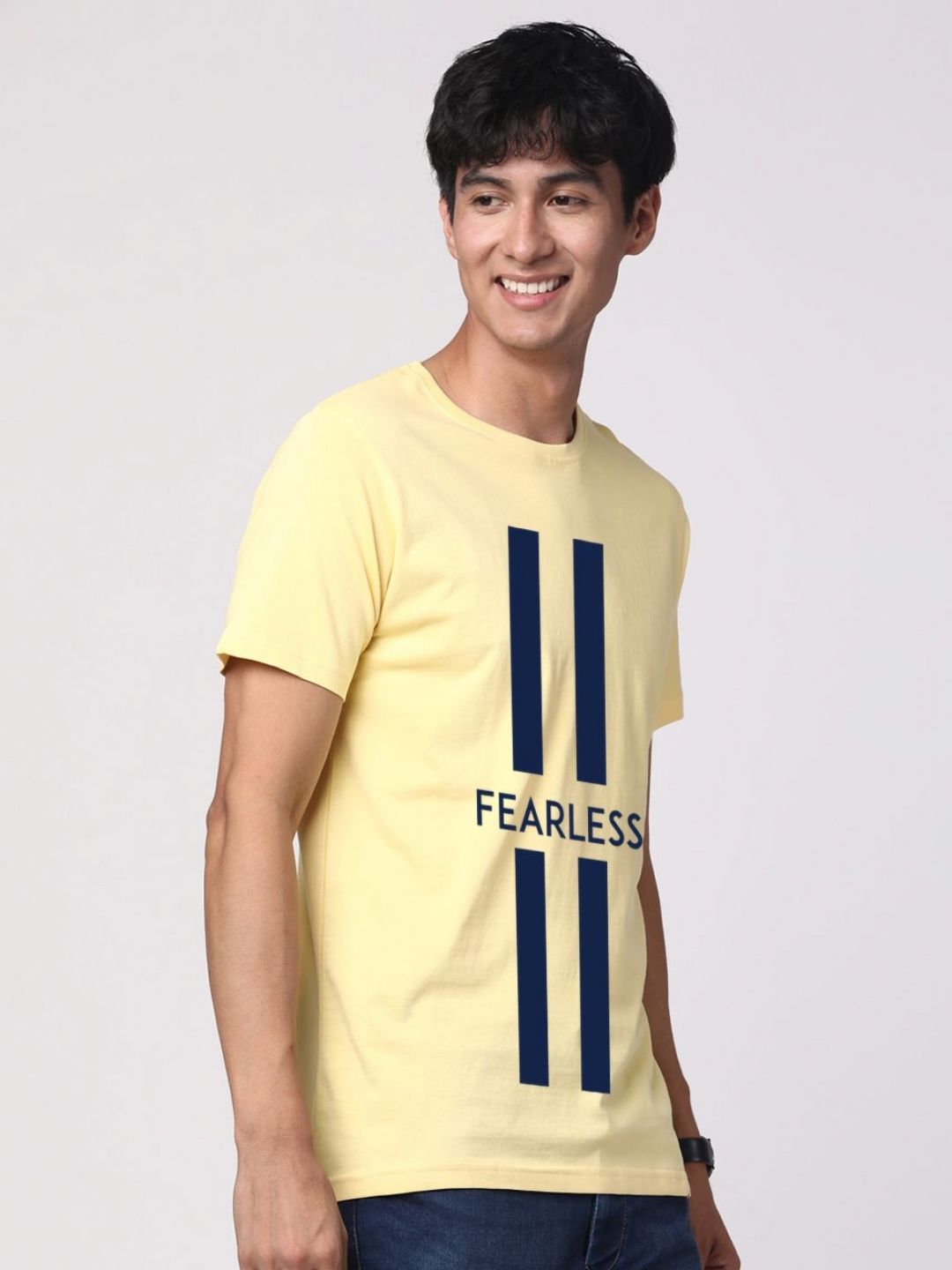 ADRO Men Graphic Printed Round Neck T-shirt
