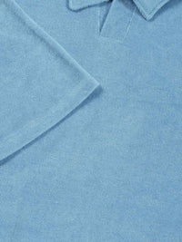 Thomas Scott Men Solid Polo Collar Cotton Relaxed Fit T-Shirt