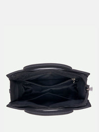 ZOUK Zoe Kolkata Nouveau Textured Structured Jute Sling Bag
