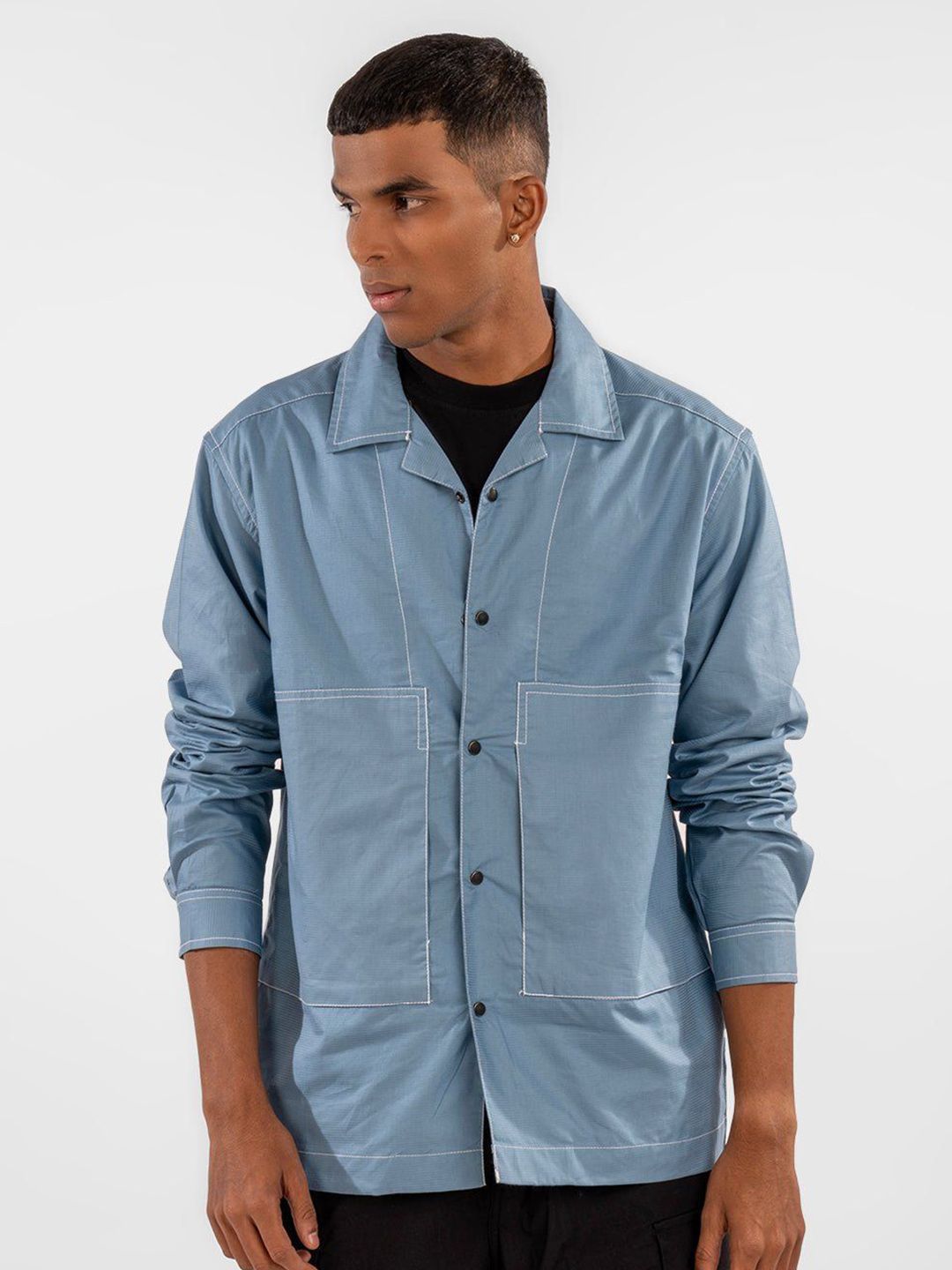 Baju Kasual Kapas Kolar Cuba Eszett