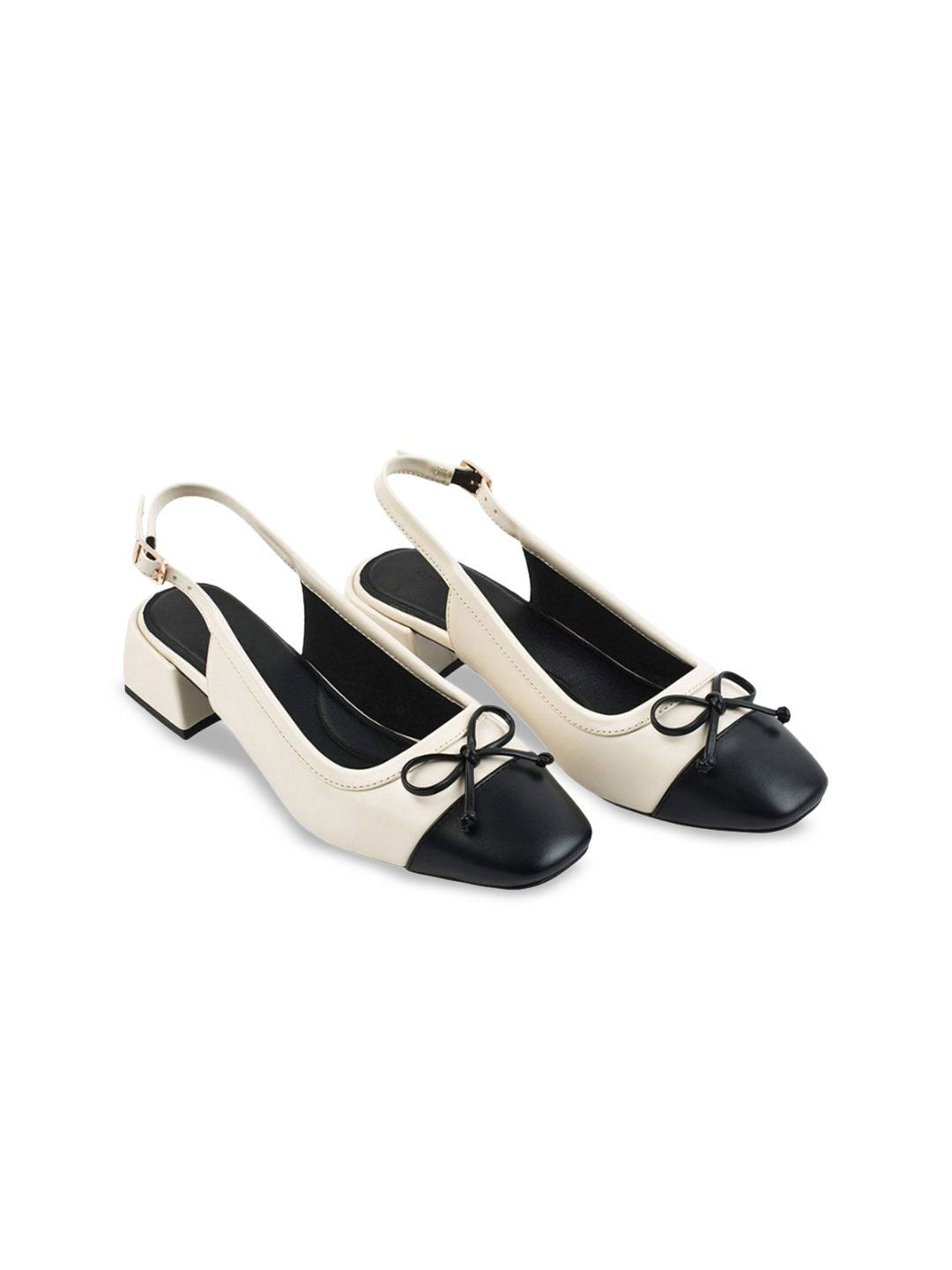 Lino Perros Block Pumps with Bows