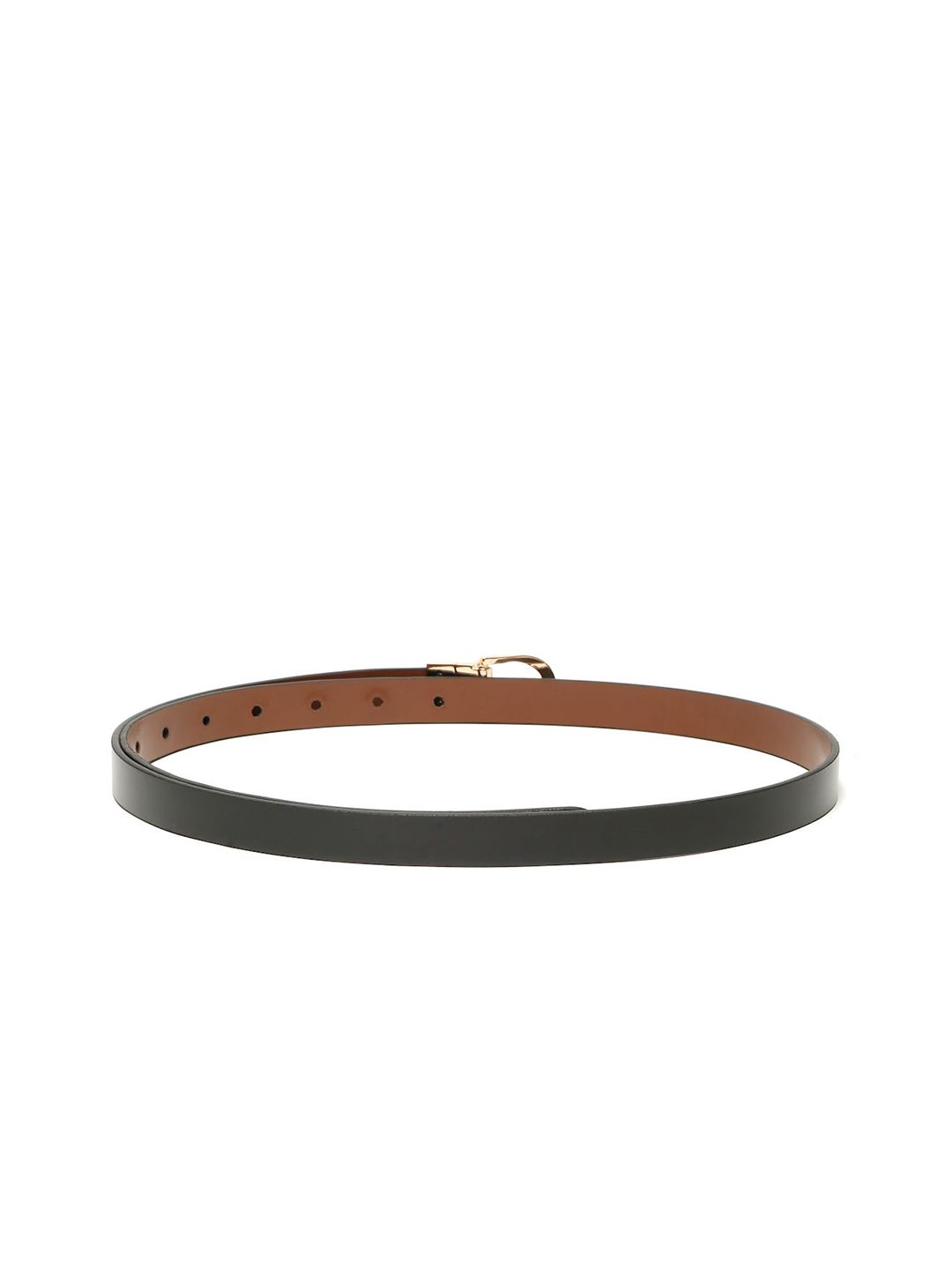 Teakwood Leathers Women Solid Tang Leather Belt