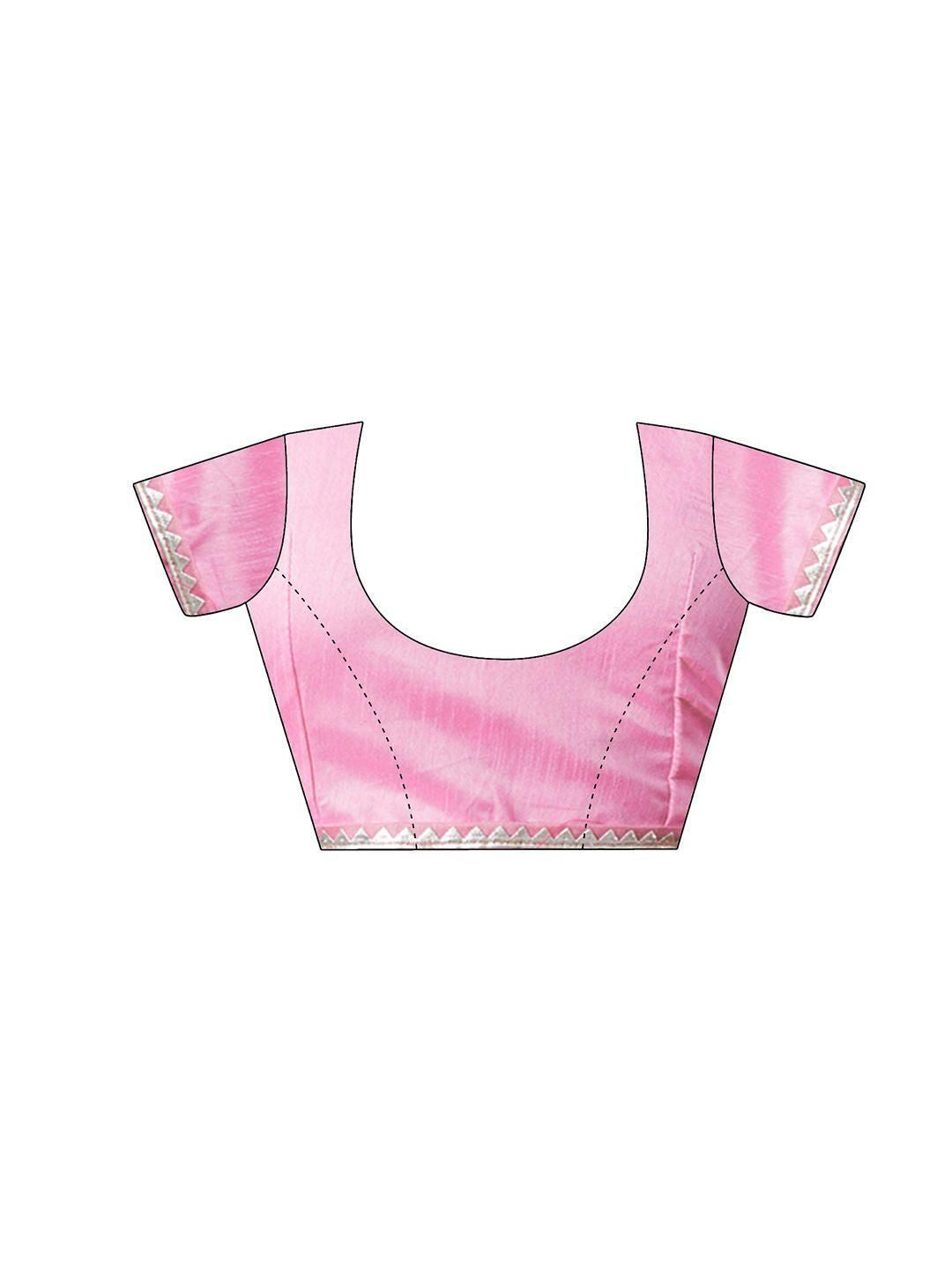 KALINI Pink Pure Georgette Embellished Sarees
