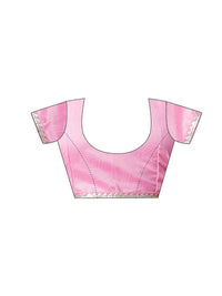 KALINI Pink Pure Georgette Embellished Sarees