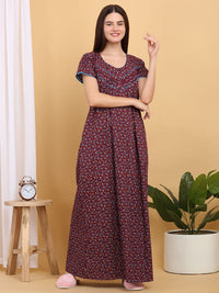 Sweet Dreams Printed Maxi Nightdress