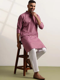 Anouk Men Printed Regular Kurta with Pyjamas