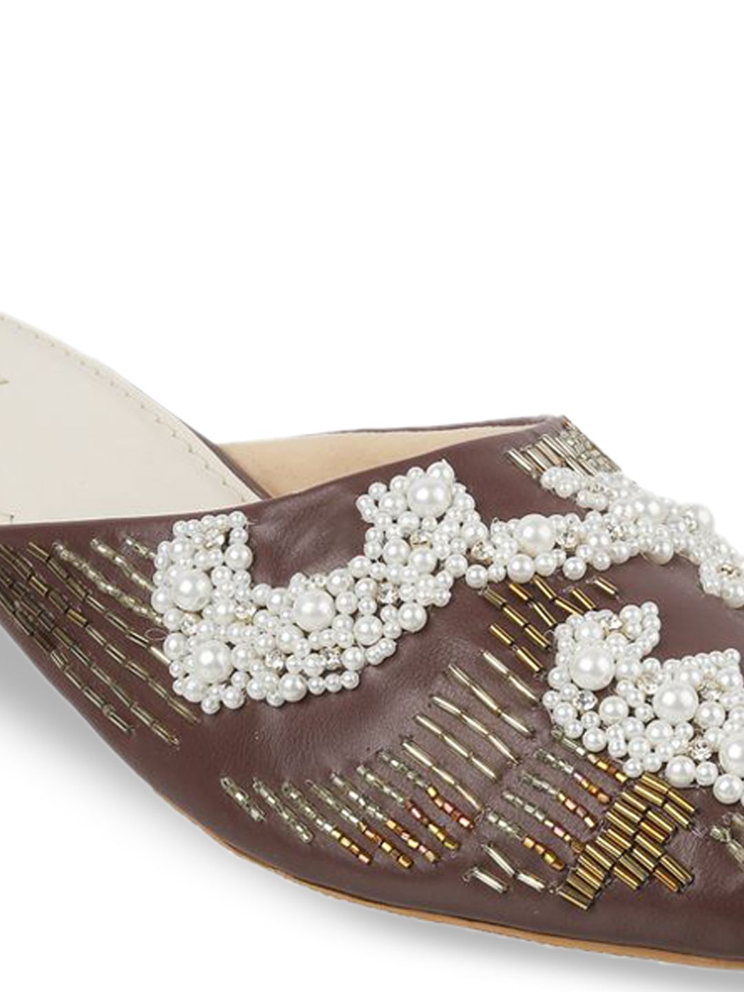 Mochi Women Printed Block Pumps