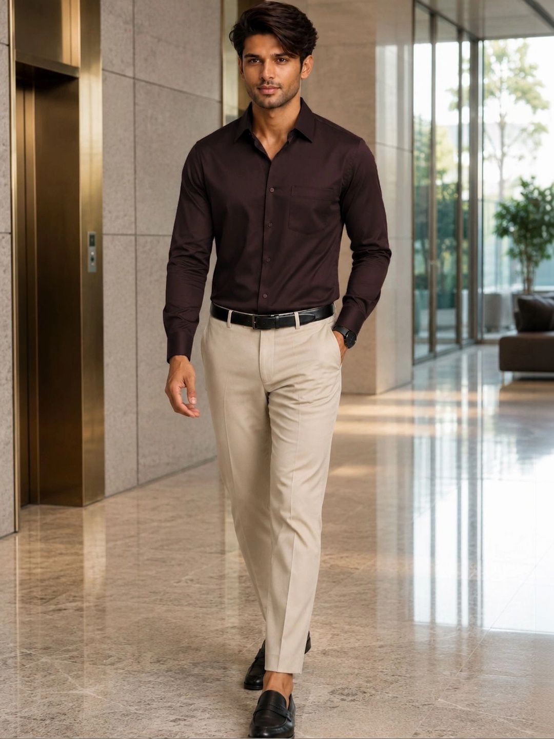 ADRO Men Standard Formal Shirt