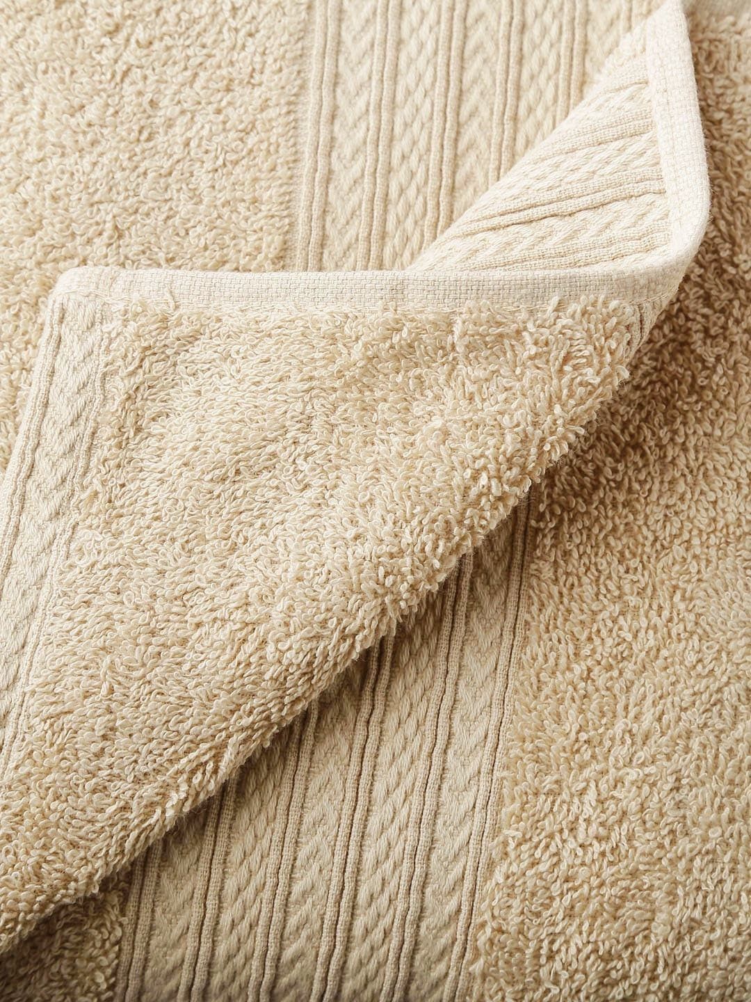 BOMBAY DYEING Beige 1 Pcs Cotton 450 GSM Bath Towel
