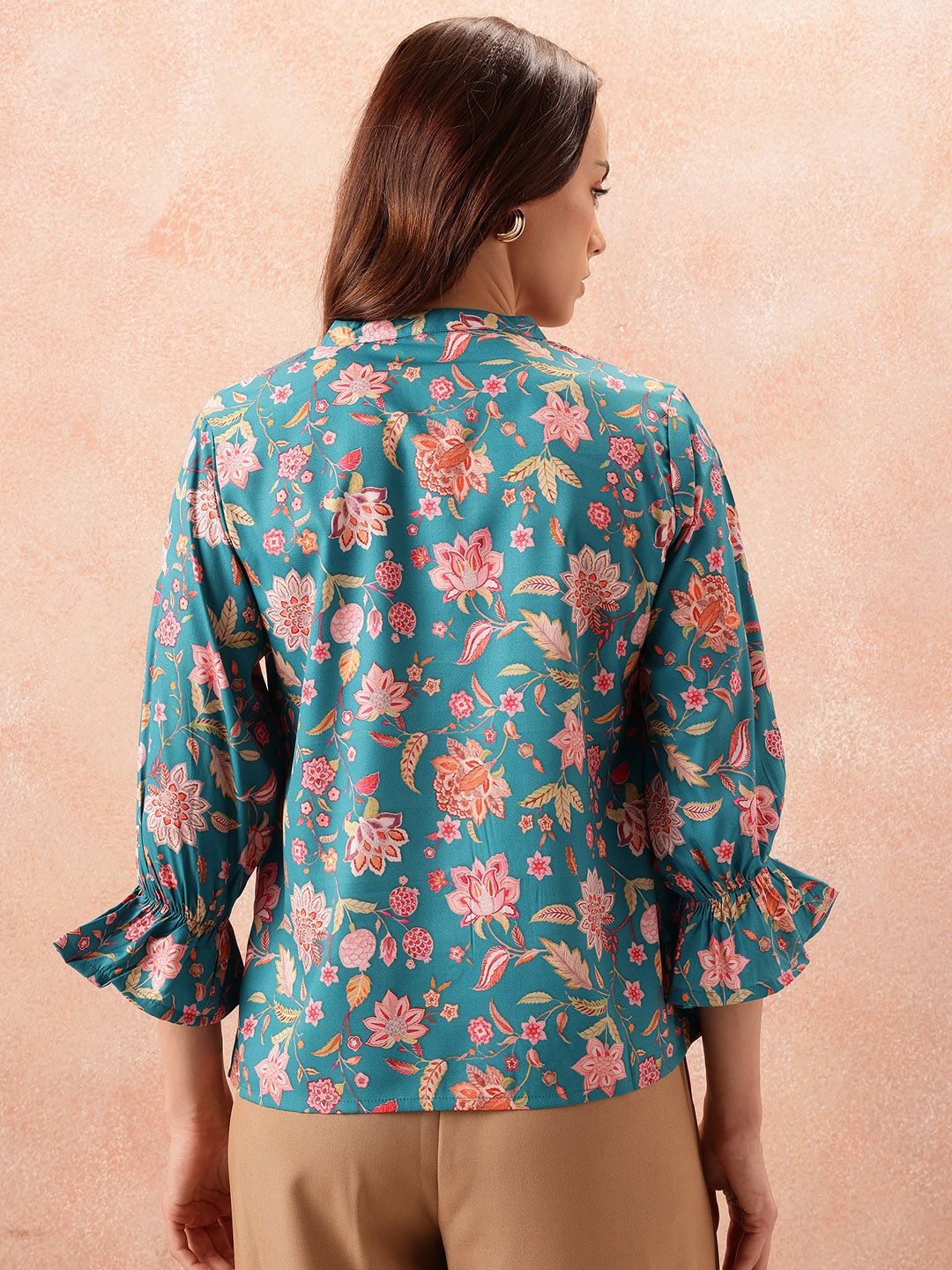 all about you Floral Opaque Printed Casual Shirt