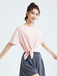 HRX by Hrithik Roshan  Women  Solid Round Neck Short Sleeve Top