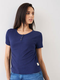 SPYKAR Women Pockets T-shirt