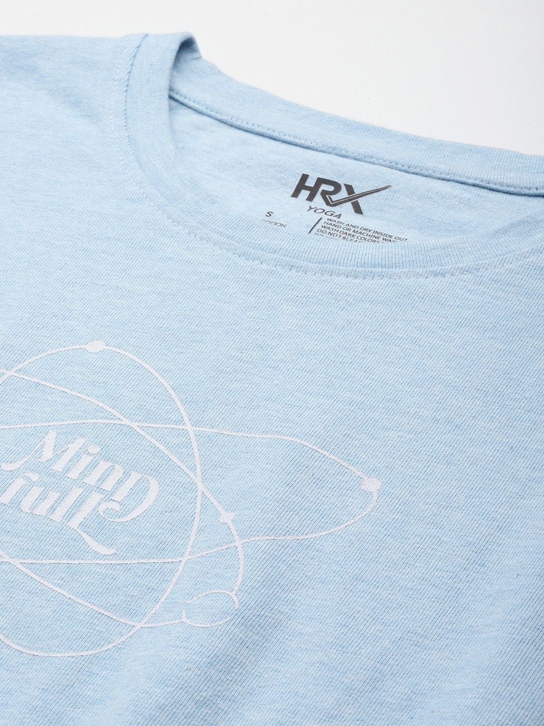 HRX by Hrithik Roshan Printed Relaxed Fit Yoga T-shirt