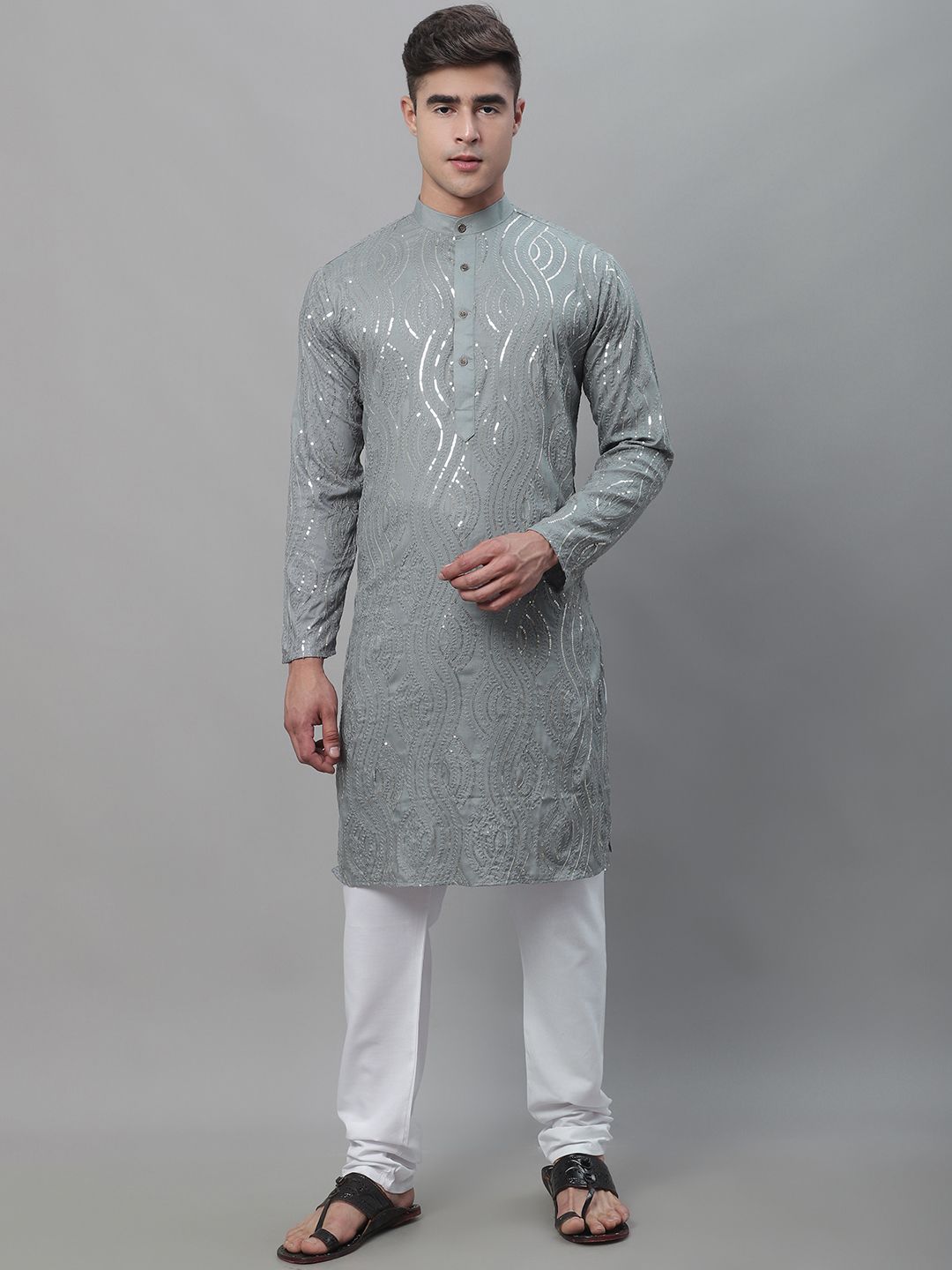 SOJANYA Regular Pure Cotton Kurta With Churidar