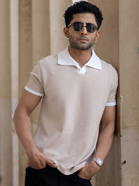 Powerlook Men Polo Collar T-shirt
