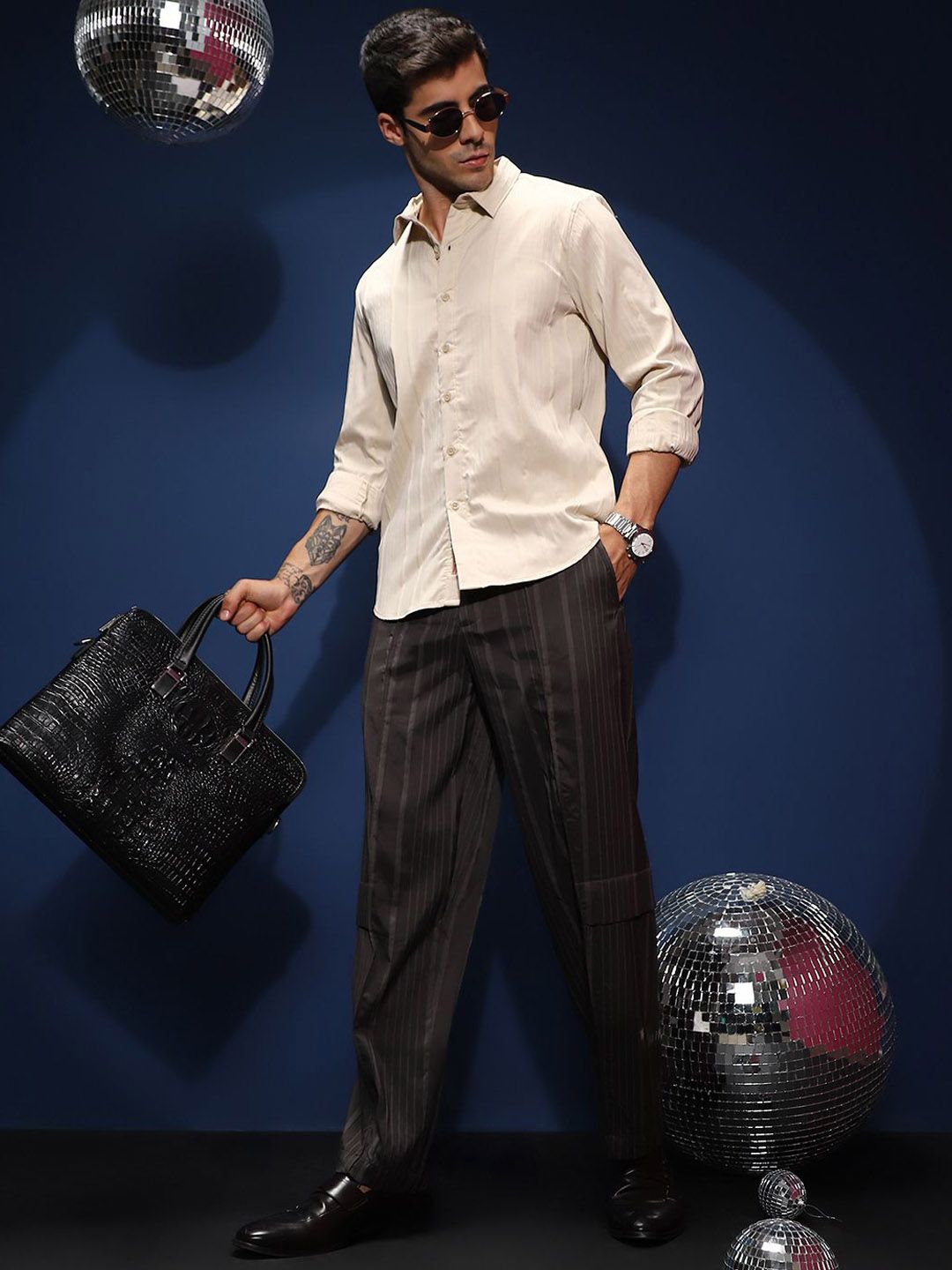 Campus Sutra Men Comfort Trousers