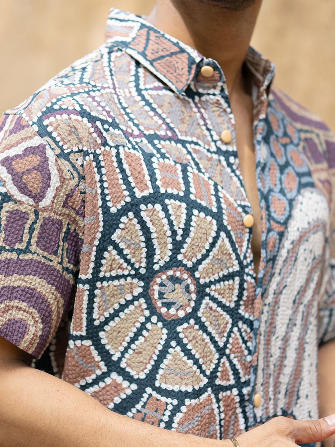 Powerlook Men Printed Casual Shirt