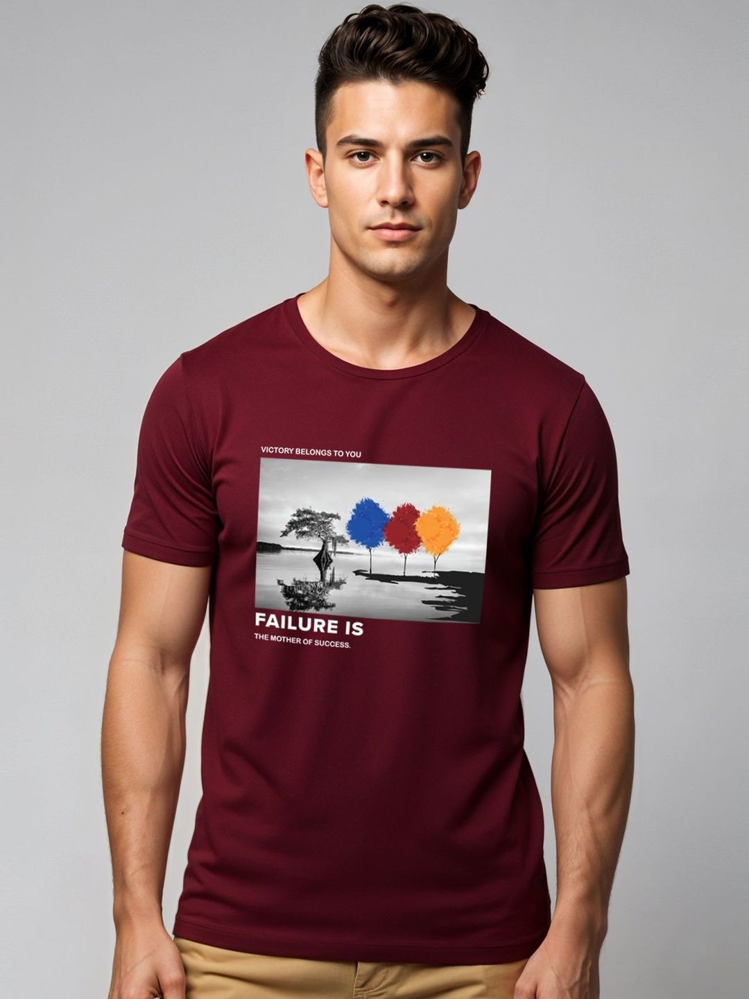 ADRO Graphic Printed Lengan Pendek Cotton Regular Fit T-shirt
