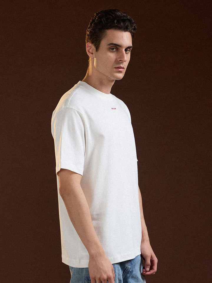 THE BEAR HOUSE Men Printed Drop-Shoulder Sleeves T-shirt