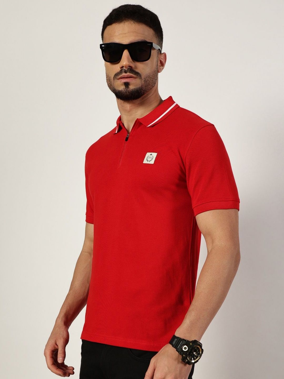 Thomas Scott Men Polo Collar T-shirt