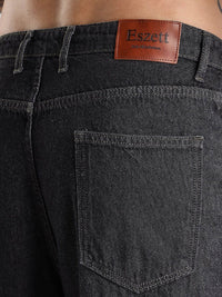 Eszett Utility Multi Brown Mid-Rise Seluar Jeans Relaks Fit Stretchable